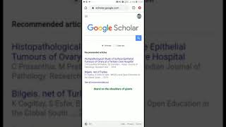 How to reference in Vancouver style using Google Scholar [upl. by Norene]