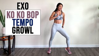 EXO Zumba Dance Workout KoKoBop Tempo amp Growl [upl. by Blodgett]