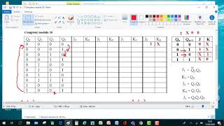 Compteur Synchrone modulo 10 [upl. by Adniuqal389]