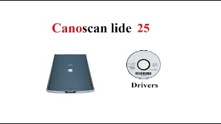 Canoscan lide 25  Driver [upl. by Callie]