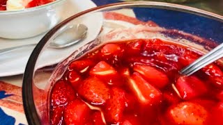 Quick amp Easy STRAWBERRY TOPPING recipe [upl. by Bernardo]