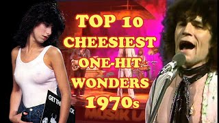 Top 10 Cheesiest OneHit Wonders of the 1970s [upl. by Averil]