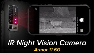 Ulefone Armor 11 5G Infrared Night Vision Camera Performance Demonstration [upl. by Elata]