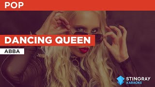 ABBA Dancing Queen  Karaoke with Lyrics with lead vocal [upl. by Bartholomeus]