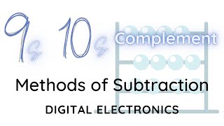 9s Complement  10s complement  Subtraction Methods Detailed Video with Examples [upl. by Yale]