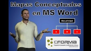 Cómo hacer Mapas Conceptuales en Word [upl. by Cock]