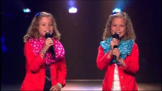 Jada en Senna hele auditie  The Voice Kids 2016 [upl. by Bernetta346]