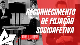 DIREITO DE FAMÍLIA Reconhecimento de filiação socioafetiva [upl. by Reviere930]