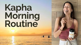 Ayurveda MORNING ROUTINE for KAPHA Dosha 🌞 🌟 extended version [upl. by Matteo]