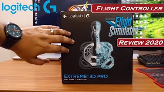 Logitech Flight Controller  Extreme 3D Pro  For MSFS 2020 [upl. by Luelle]