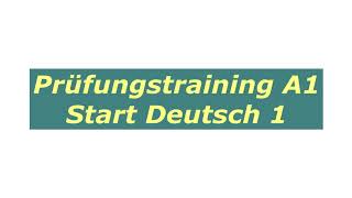 Prüfungstraining a1 [upl. by Duffy]