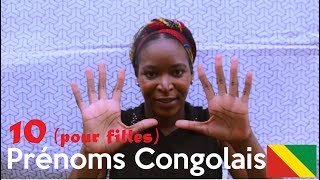 10 prénoms congolais pour filles [upl. by Oruntha996]