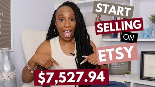 How To Start an Etsy Shop  Selling on Etsy for Beginners  Etsy Side Hustle  Step by Step Tutorial [upl. by Anauqahs]