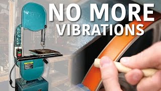 How To Reduce Bandsaw Vibration  BONUS Adjusting for Blade Drift [upl. by Adnael408]