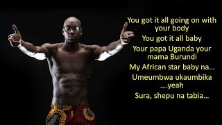 Sauti Sol  Afrikan Star featuring Burna Boy lyrics [upl. by Oech790]