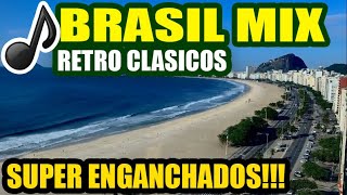 🌞BRASIL clasicos🎵🌴enganchados [upl. by Bette434]