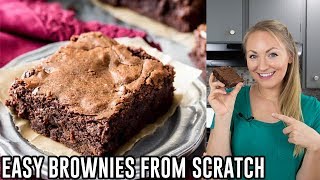 How to Make Easy Brownies from Scratch [upl. by River224]