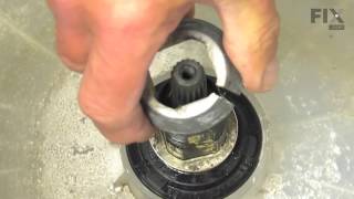 GE Washer Repair – How to replace the Transmission [upl. by Elletsirhc]