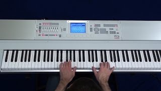 Korg M3  Amazing Piano from KSounds [upl. by Kimmy560]