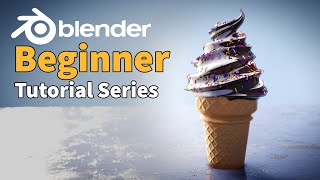 Blender Beginner Tutorial  Part 1  3D Basics [upl. by Havelock171]