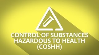 COSHH Training Control of Substances Hazardous to Health [upl. by Thinia]