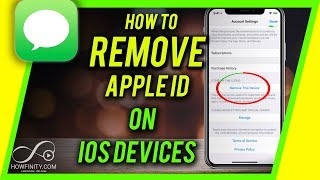 How to Remove Apple ID from iPhone [upl. by Terrye]