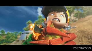 Boboiboy Movie 2Final BattleFusion scene English [upl. by Nemrac828]