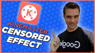 Kinemaster Video Editing Censored Bleep Effect [upl. by Dimitry]