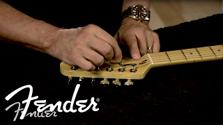 How To  Truss Rod Adjustment  Fender [upl. by Gotcher]