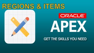 Oracle Apex Regions and Items Oracle Apex Tutorial4 [upl. by Muns]