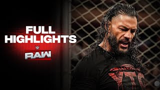 Full Raw highlights March 10 2025 [upl. by Lasala]