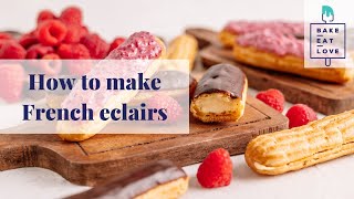 How to Make French Eclairs [upl. by Tybalt]