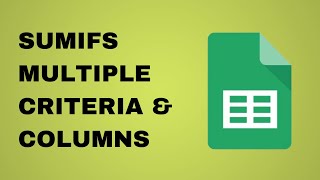 Excel Sumifs multiple columns multiple criteria [upl. by Caputo757]