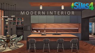 Aesthetic Modern House noCC the Sims 4  Stop Motion [upl. by Barbra]