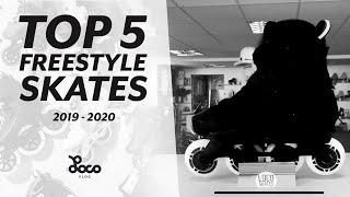 Top 5 Freestyle Skates 201920  LocoSkates [upl. by Norrahs]