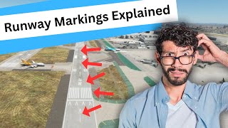 Runway Markings Explained Simply [upl. by Nevarc278]