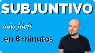 🕜 SUBJUNTIVO más FÁCIL en 8 minutos 🕜 [upl. by Esir]