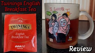 Twinings English Breakfast Tea Review  Twinings Tea [upl. by Nosyarg]