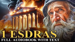 1 ESDRAS  The Apocrypha  Full Audiobook With Text KJV [upl. by Llerahc]