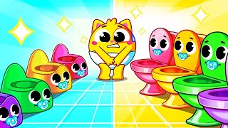 Potty Time In The Mall for Kids  Funny Song For Baby amp Nursery Rhymes by Toddler Zoo [upl. by Gunnar]