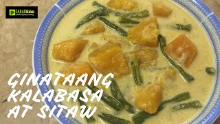 Ginataang Kalabasa at Sitaw [upl. by Alfonse122]