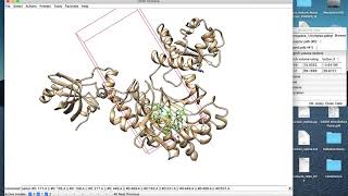 Proteinligand docking with AutoDock Vina and UCSF Chimera [upl. by Ailedo]