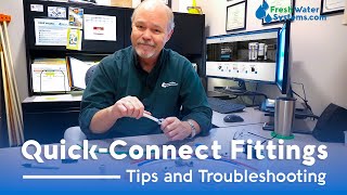 How to Fix Leaking QuickConnect Fittings [upl. by Hamrah]