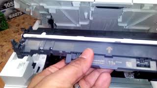 HP Laserjet Printer M130a130nw Review amp replacing Toner cartridge [upl. by Neehs]