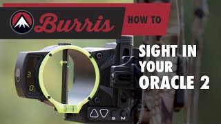 How To Sight In the Oracle 2 From Burris Optics [upl. by Hapte]