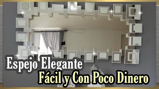 HAZLO FÁCIL MARCO PARA ESPEJO ELEGANTE [upl. by Derayne]