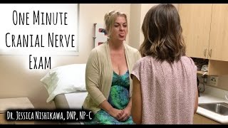 One Minute Cranial Nerve Exam [upl. by Alleacim]