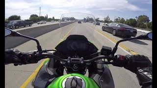 2017 Kawasaki VersysX 300 Review  MC Commute [upl. by Yenroc]