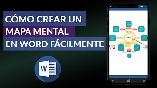 Cómo Hacer o crear un MAPA MENTAL en Word Fácilmente [upl. by Oah]