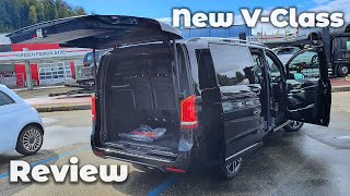 New Mercedes VClass Avantgarde 2020 Review Interior Exterior [upl. by Nojram]